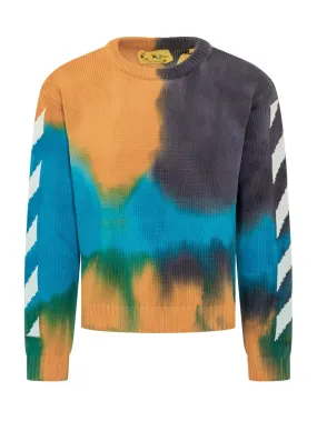 Tie Dye Arrow Sweater