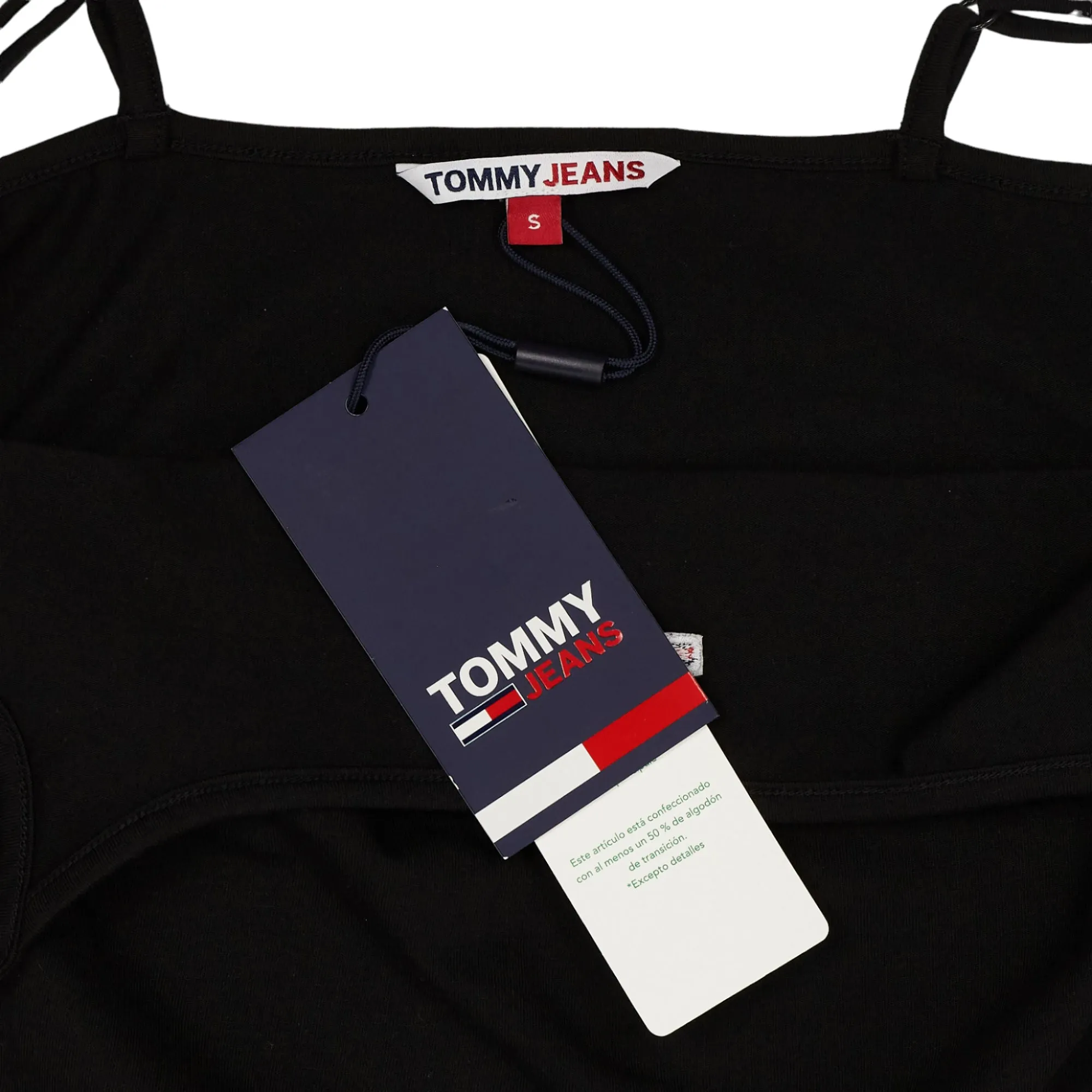 Tommy Jeans Black Essential Strappy Body