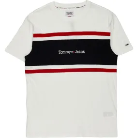 Tommy Jeans White Cotton Shirt