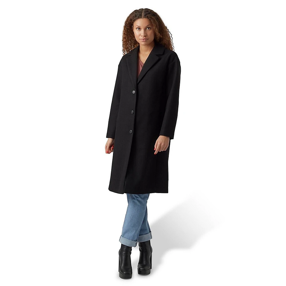 VERO MODA Fortunelyon Elongated Coat