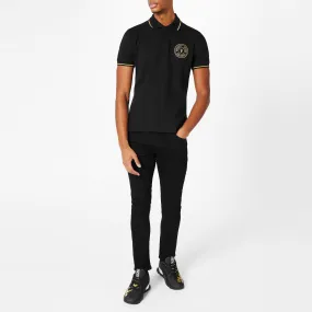 Versace Jeans Couture Foil Logo Polo Shirt
