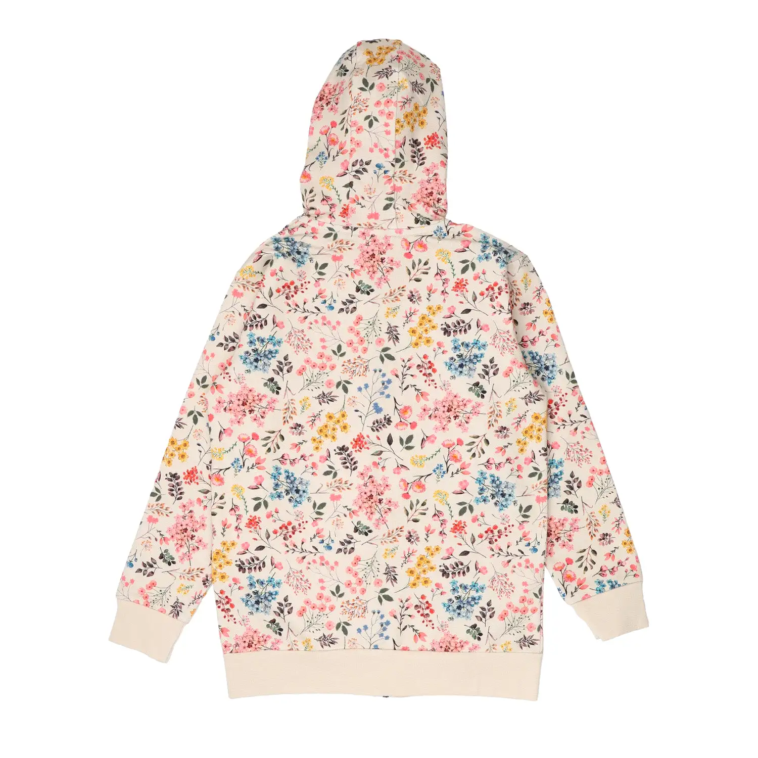 Walkiddy Mini Flowers Zip Hoodie