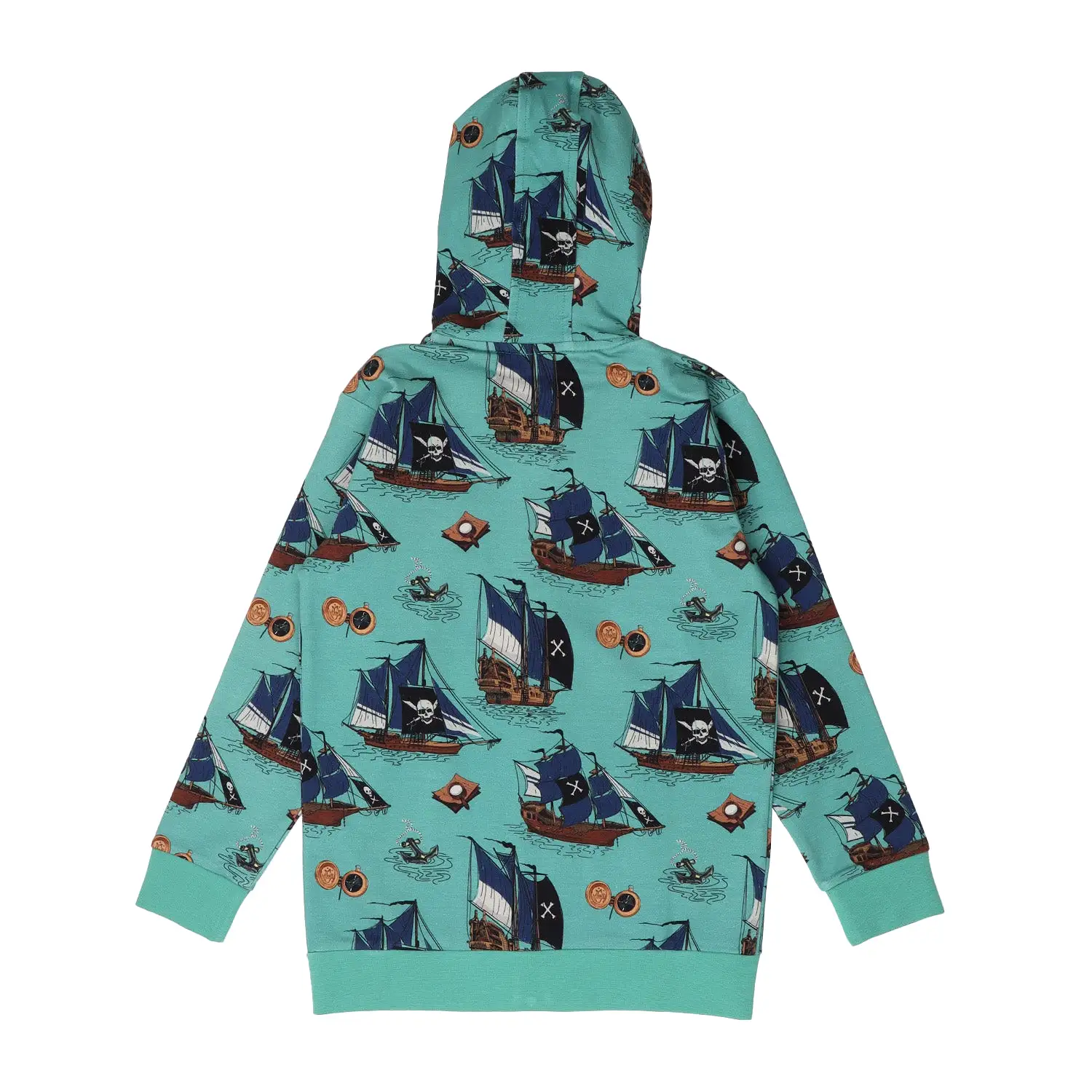 Walkiddy Pirate Ships Zip Hoodie