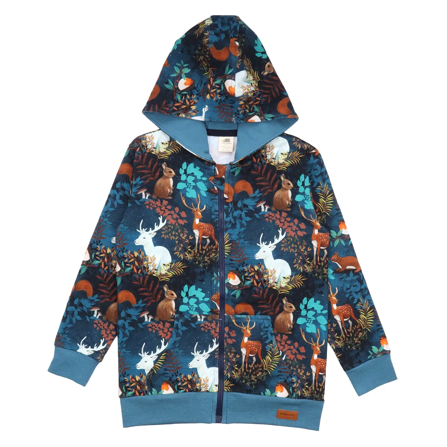 Walkiddy Secret Forest Zip Hoodie