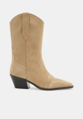 Winona Suede Western Boots