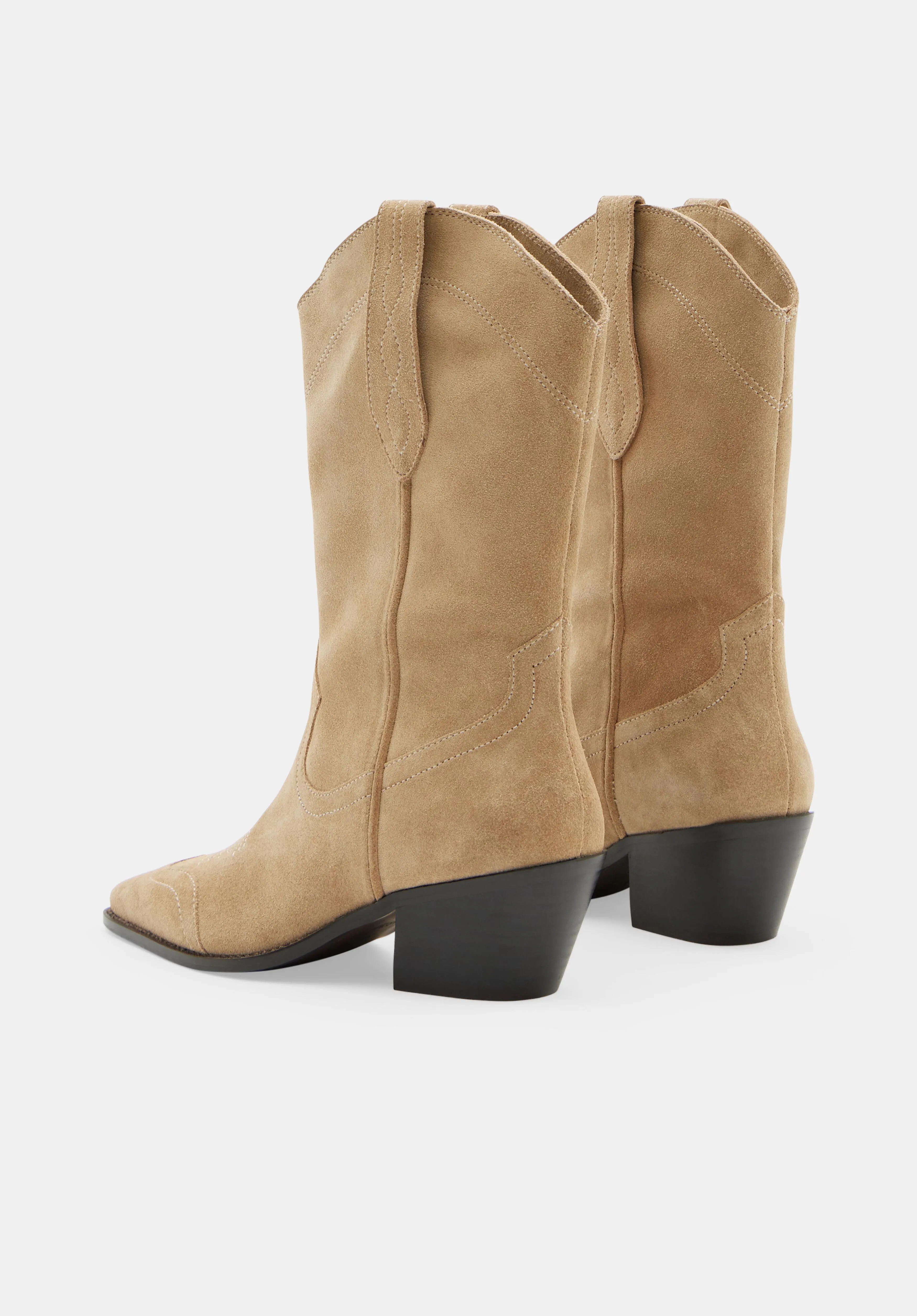 Winona Suede Western Boots