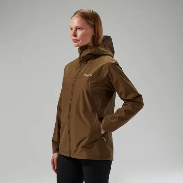 Women's Deluge Pro 3.0 Waterproof Jacket - Brown