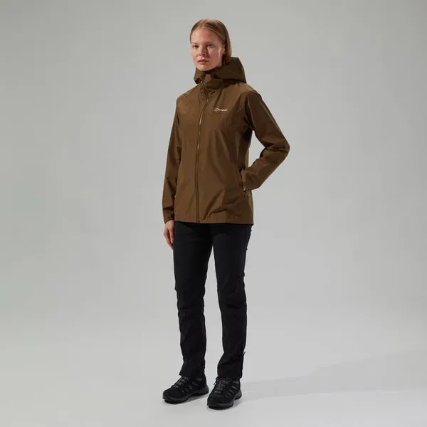 Women's Deluge Pro 3.0 Waterproof Jacket - Brown