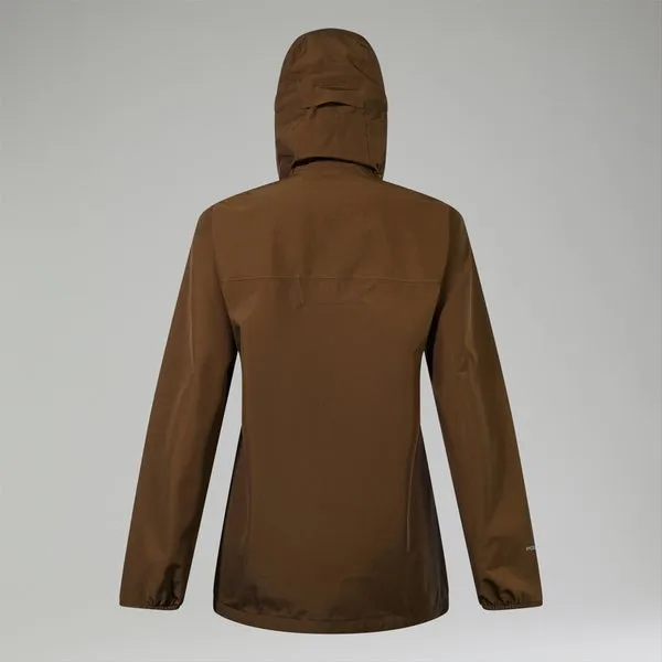 Women's Deluge Pro 3.0 Waterproof Jacket - Brown