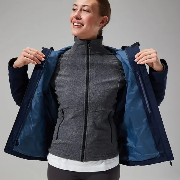 Women's Fellmaster Gemini 3in1 Jacket - Dark Blue