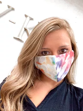 Woodstock Tie Dye Mask