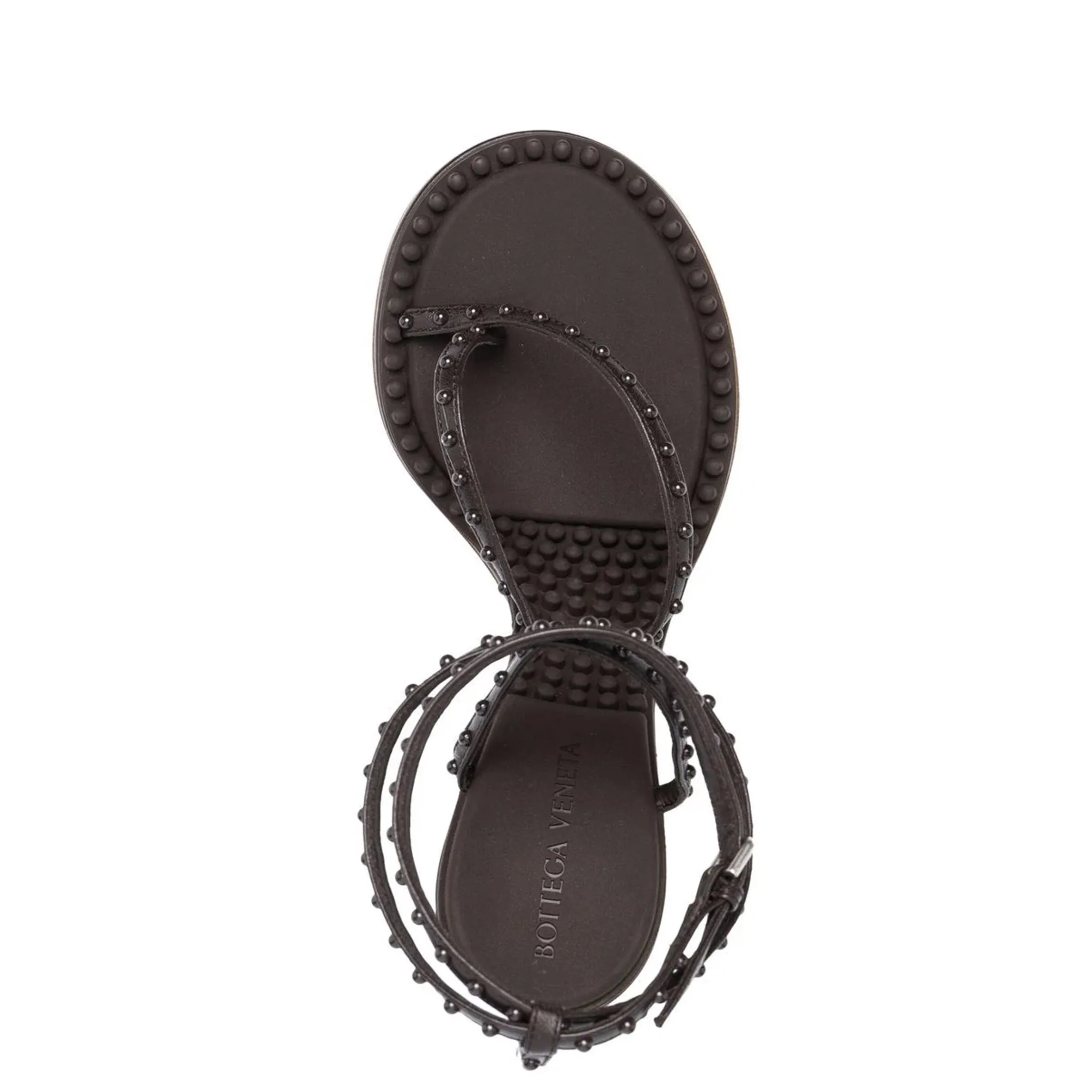 Wrap Thong Sandal 90, Fondente