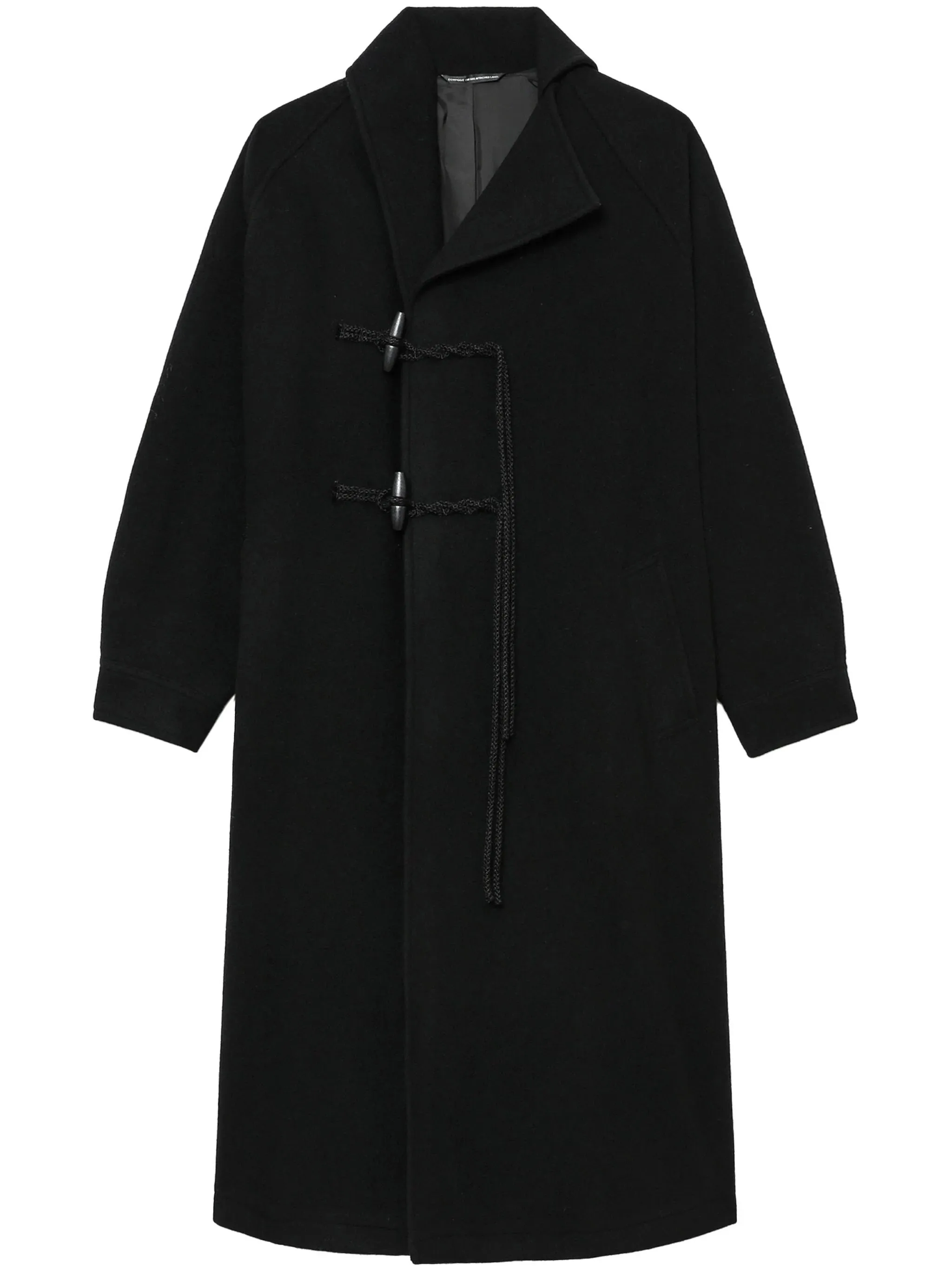 Y'S - Women Long Toggle Button Coat