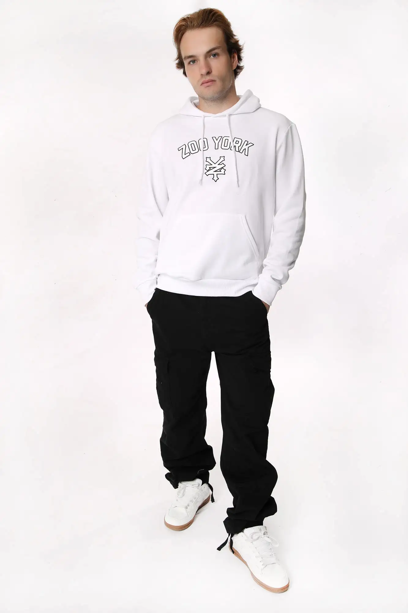 Zoo York Mens HD Logo Hoodie