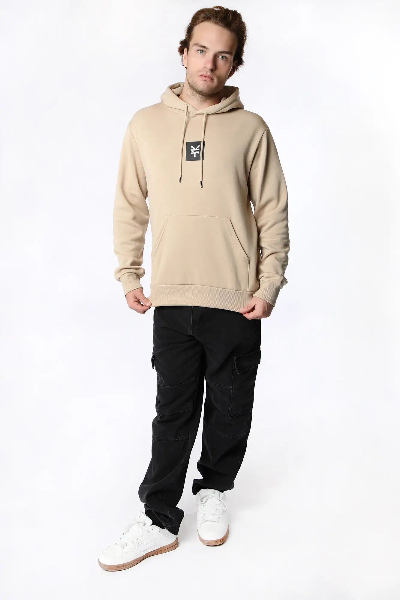 Zoo York Mens Square Logo Hoodie