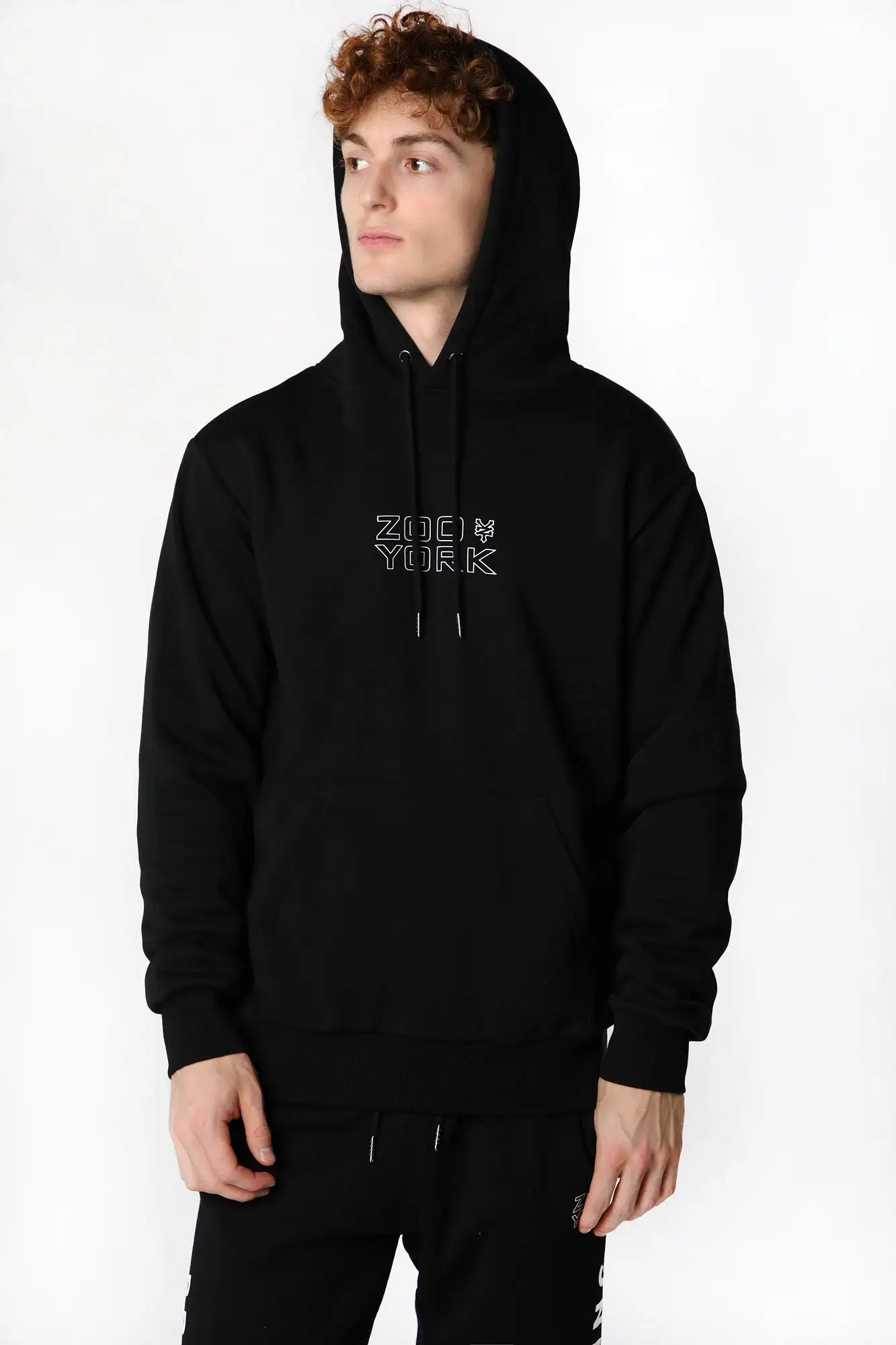 Zoo York Mens Tropical Logo Hoodie