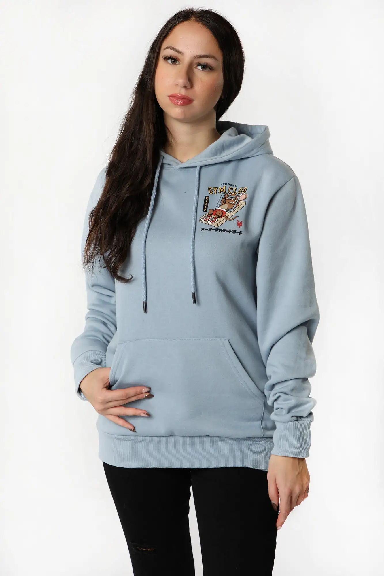 Zoo York Unisex Gym Club Hoodie